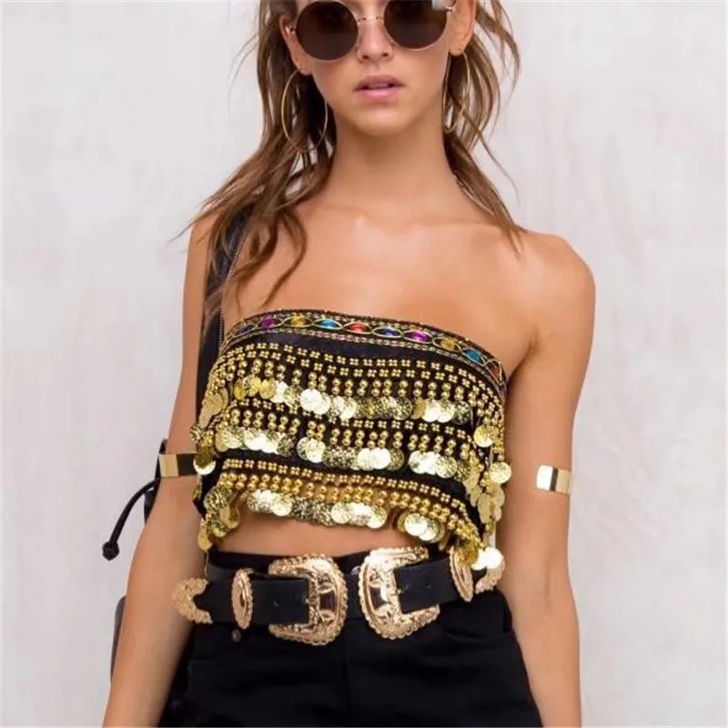 top bustier bandeau