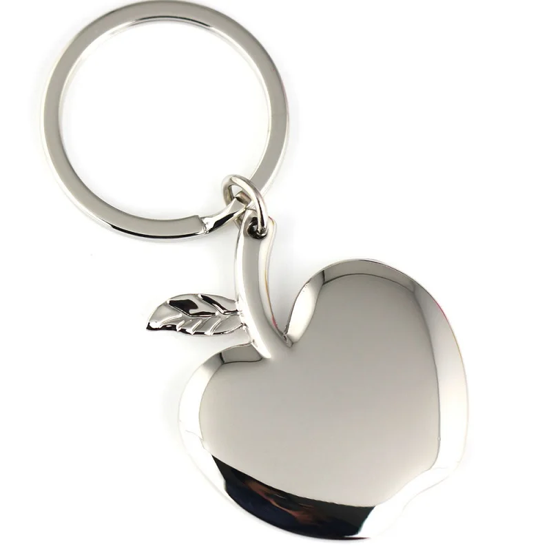 apple keychain cute key ring for women creative chain high quality holder promotional portachiavi llaveros bag charm | Украшения и
