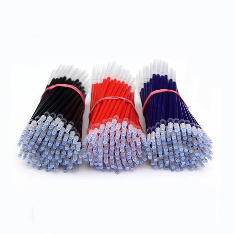 

20pcs/Bag Black Blue Red Needle / Bullet Refill Writing Smooth High Quality Pen Core Bullet Refill Children'S Student Stationery
