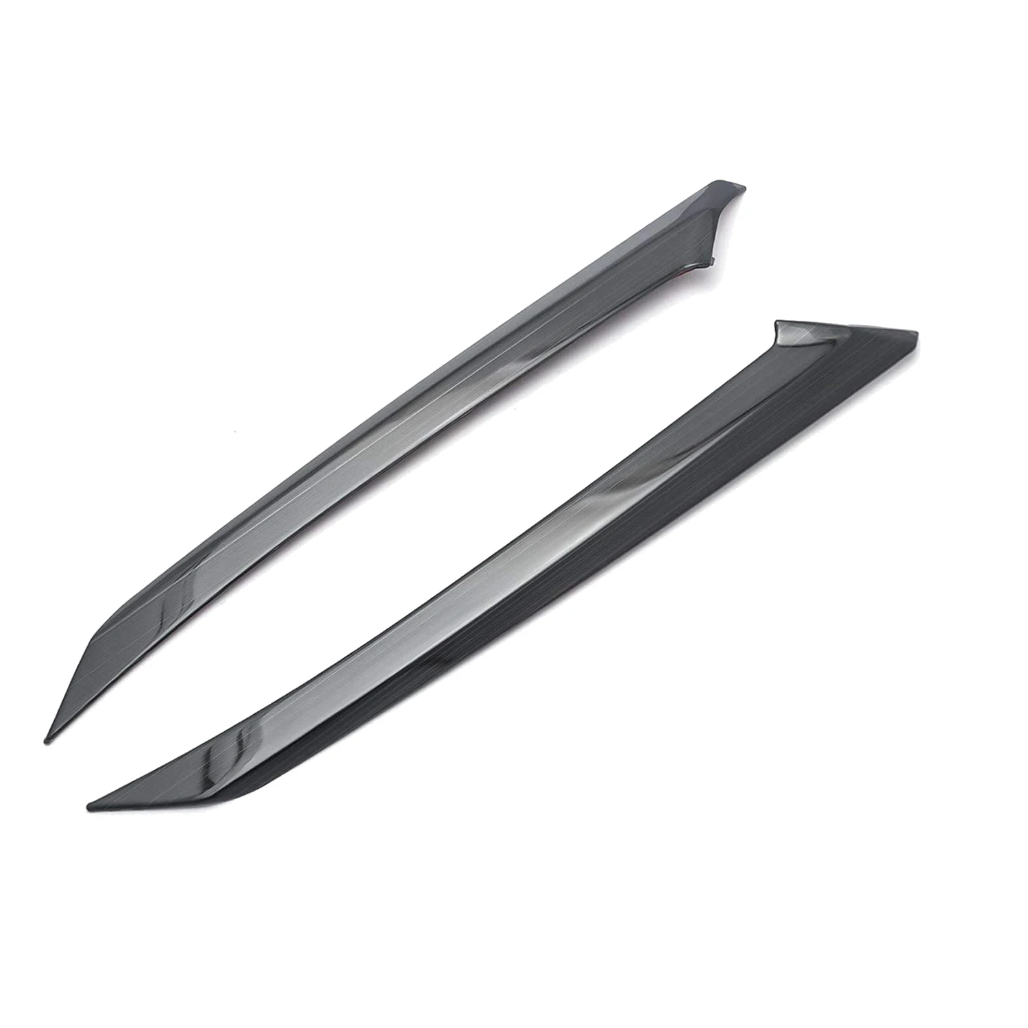 Black Titanium Steel Headlight Eyelid Cover Lamp Eyebrow Molding trims for Toyota Camry SE XSE 2018-2021 Accessories | Автомобили и