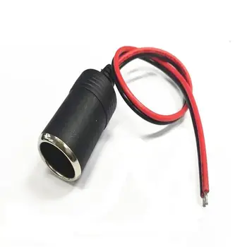 

High Quality Car Cigarette Lighter Charger Cable Female Socket Plug Connector Adapter Car Cigarette Cable Accessories DC 12V 10A