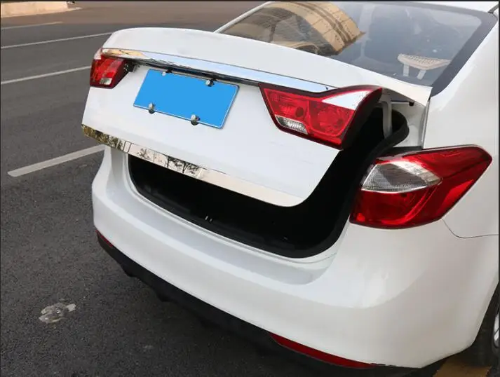 Подходит для Kia K3 Хвост дверь, декоративные полосы 12-18 резервного копирования случае яркая из нержавеющей стали полосы декоративные аксессуары