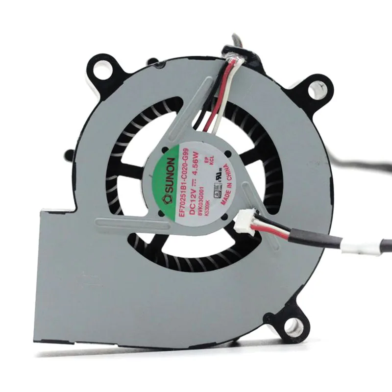 SUNON EF70251B1-C020-G99 Вентилятор охлаждения проектора 12 В 4,56 Вт 70x70x25 мм