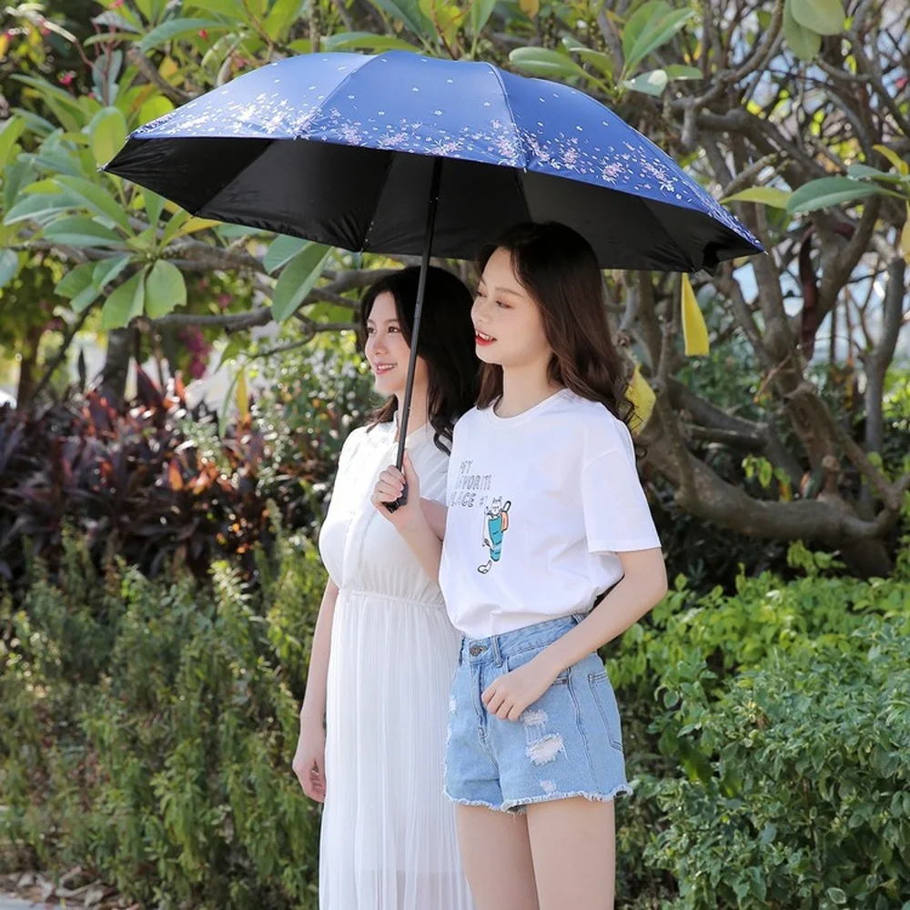 Supergrande paraguas patrón paraguas lluvia Anti UV sol protección lluvia para mujer plegable de viaje portátil sombrilla - AliExpress Hogar y jardín