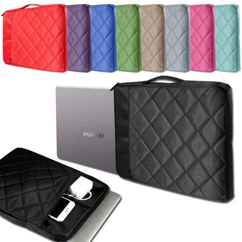 

For HUAWEI MateBook 13 14/E 2019/X 13/X Pro/D 15.6/Honor MagicBook Pro 14 16 Carrying Zipper Laptop Handbag Sleeve Pouch Bag