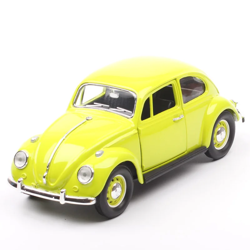 1:32 Classic Vintage Diecast Car Model For Volkswagen Beetle 1967 Toy Collection 