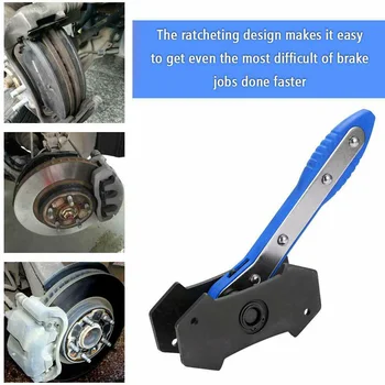 

Hand Auto Steel Wrench Pad Repair Piston Spreader Adjustment Durable Ratcheting Brake Caliper Accessories Universal Press Tool