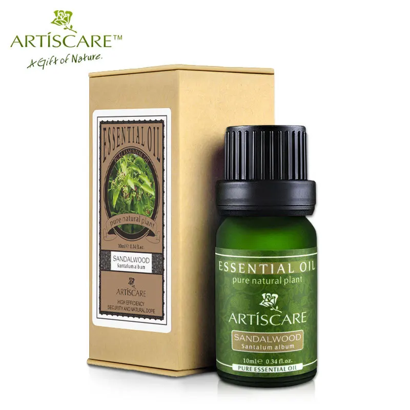 ARTISCARE 100% натуральное сандаловое чистое эфирное масло 10 мл Очищающее сердце