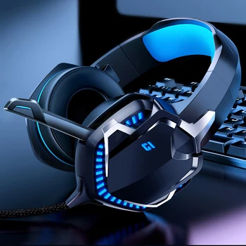 

N20 Headphone 3.5mm Computer Game Wire-Controlled Headset USB Wired LED Luminous Headset Gaming Headset Gamer For Xbox One/PS4