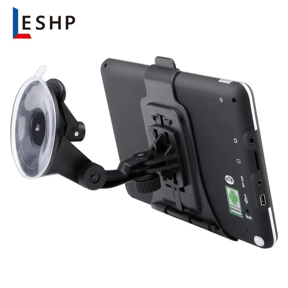  LESHP 7 zoll HD Auto GPS Navigation Android 8GB Quad-core Automobil 3D Navigator Smart Stimme Erinn