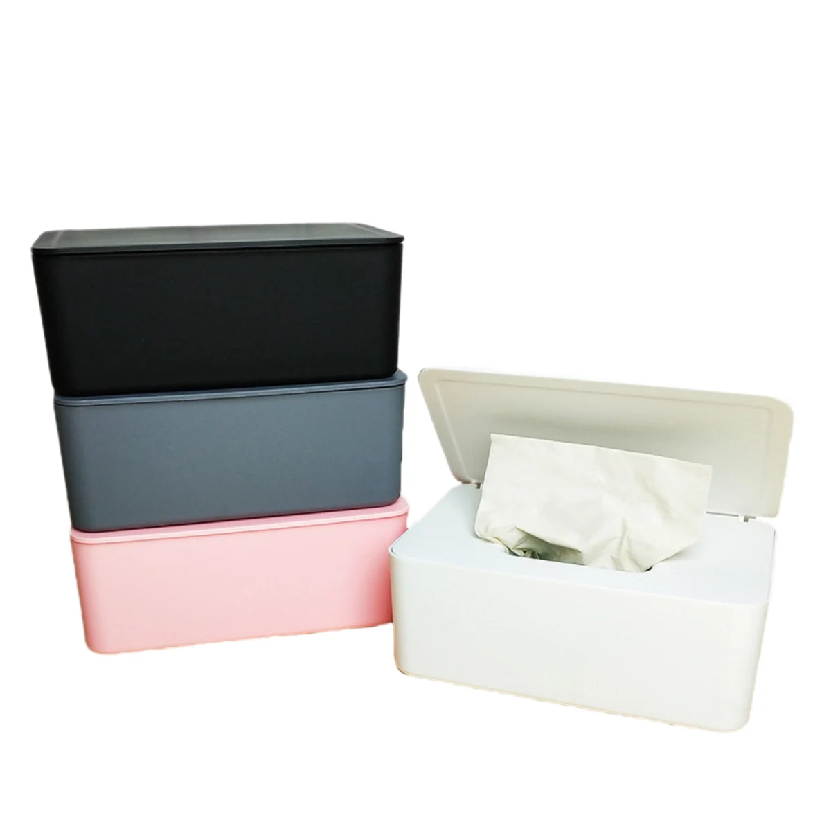 

Rectangular Napkin Storage Box Tissue Dispenser Home Storage Organization