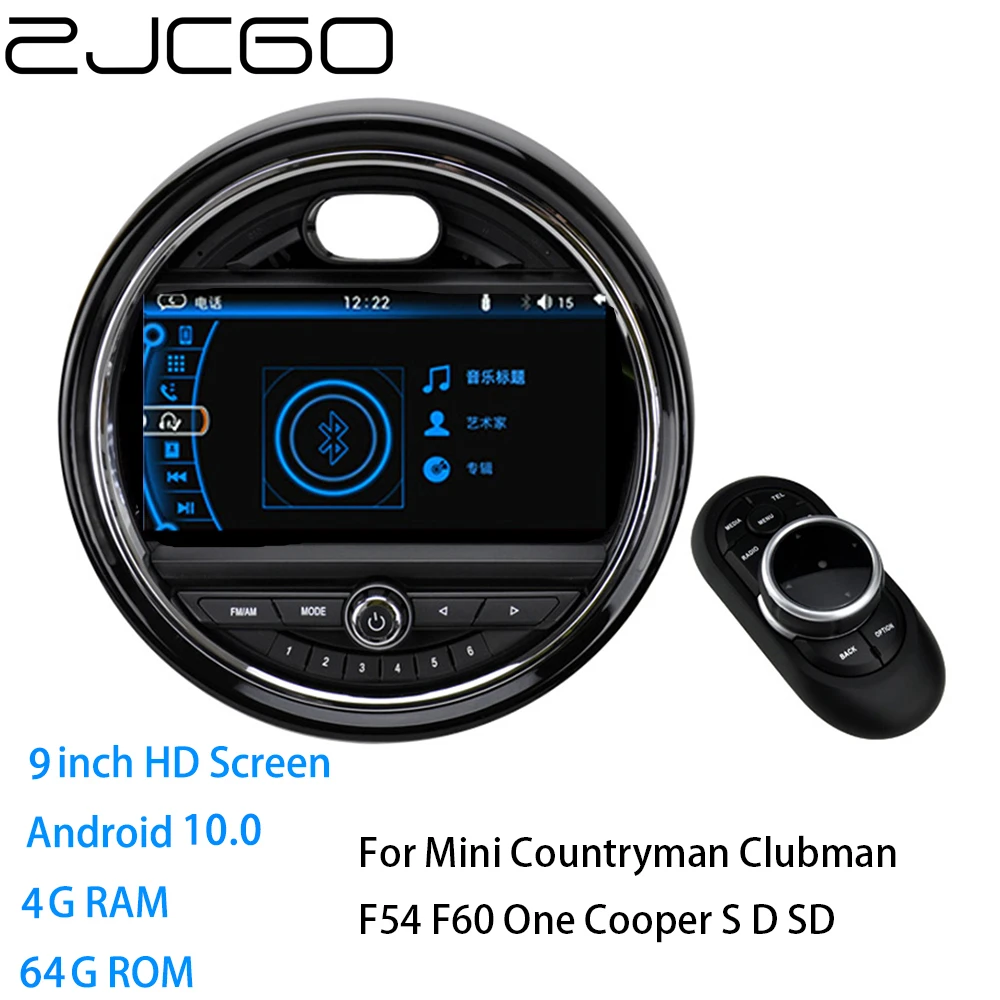 Zjcgo Car Multimedia Player Stereo Gps Radio Navigation Android 10 Screen For Mini Countryman Clubman F54 F60 One Cooper S D Sd Car Multimedia Player Aliexpress