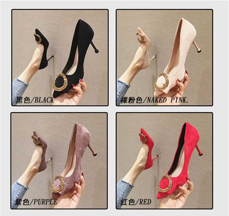 Womens Shoes High Heels Party Wedding Crystal Sexy Pumps Korean Fashion Elegant Shoes