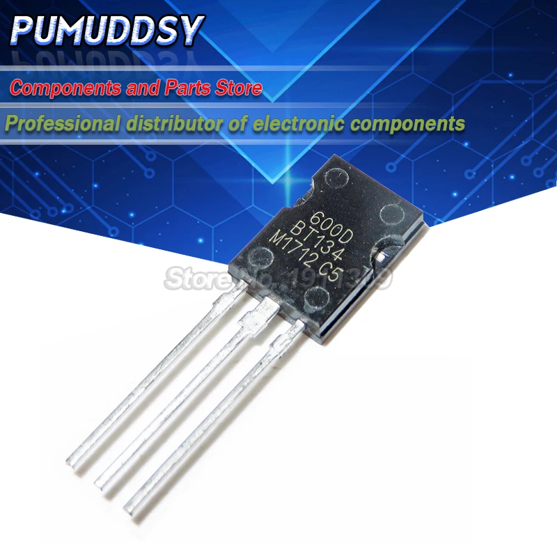 10PCS TO-126 BT134-600 TO126 600V 4A Triacs RAIL TRIAC New IC | Электронные компоненты и принадлежности