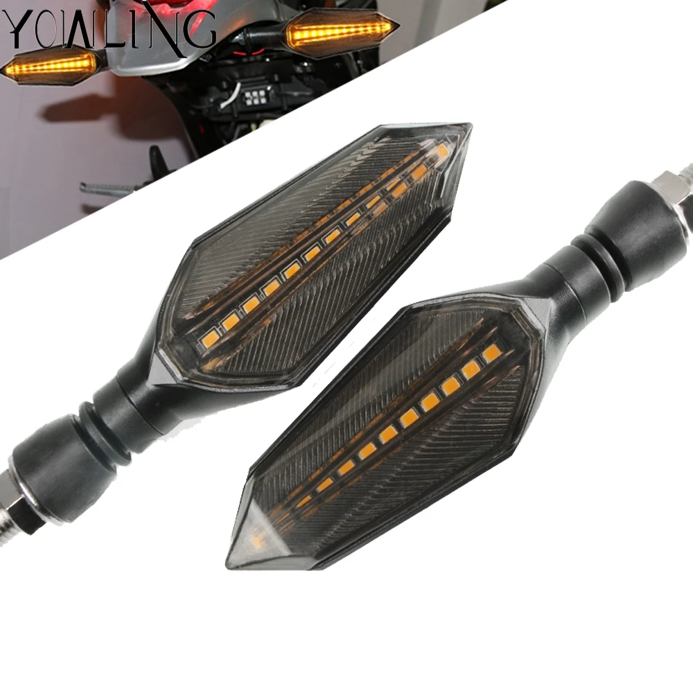 

Motorcycle Turn Signals Light Flowing Water Blinker Flashing Indicator Signal for Honda CBR600RR CBR900RR CBR929RR CBR1000RR