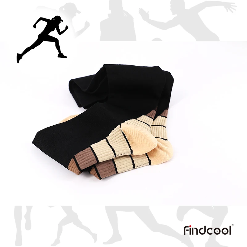 Findcool Компрессионные спортивные носки для езды на велосипеде бега йоги