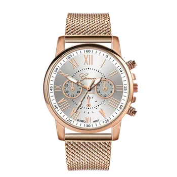 

2020 Casual Exquisit Women Romantic Watch Luxury Quartz Stainless Steel Lady Wrist Watch Mesh Female Clock Relogio Feminino Gift