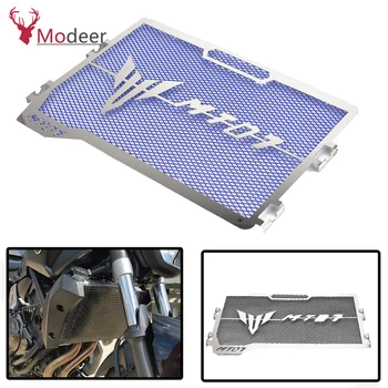 

Motorcycle Stainless Steel Radiator Oil Cooler Guard Cover Grill Protector For Yamaha MT 07 MT7 MT07 MT-07 FZ07 2014 -2017 2016