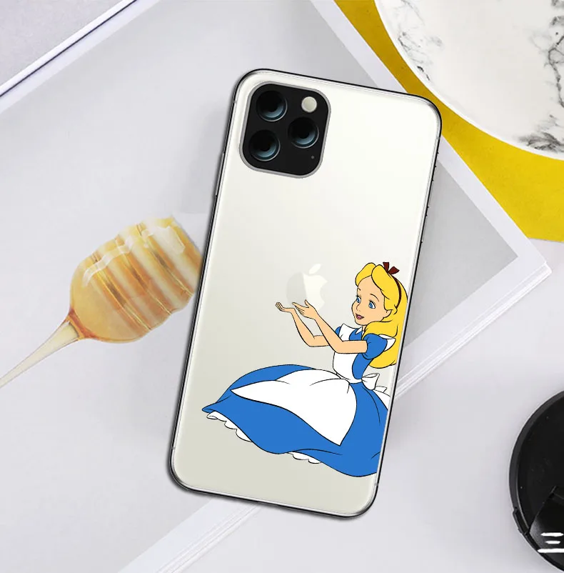 Модный чехол с логотипом Simpson Eat apple для iphone 11 11PRO X XR XS MAX 5S SE 6S 7 8 PLUS, роскошный мягкий чехол из ТПУ - Цвет: TPU