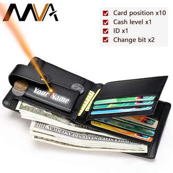 

Mens Wallet Leather Genuine Slim Small Man Wallet Leather With Coin Pocket Fashion Mens Wallets Luxury Engrave beurs mannen 8933