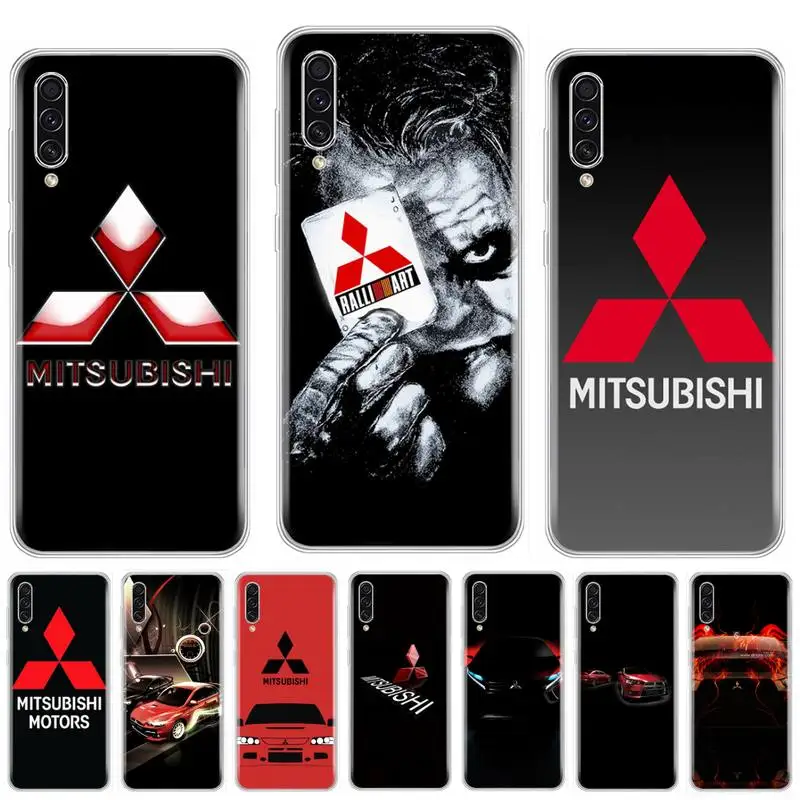 Мягкий чехол для телефона Mitsubishi Samsung galaxy S 7 8 9 10 20 edge A 6 30 50 51 70 note plus|Чехлы-накладки| |