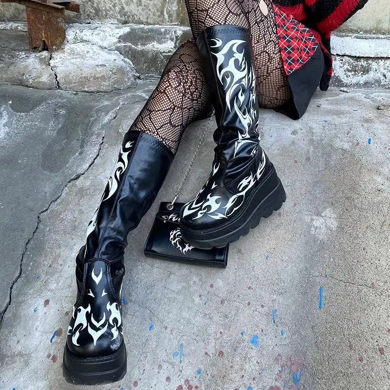 Punk boots damen Clearance