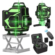 Multifunctional 16 Lines Laser Level Tool Vertical Horizontal Lines with 3° Self-leveling Function Self-Leveling Laser Level 360