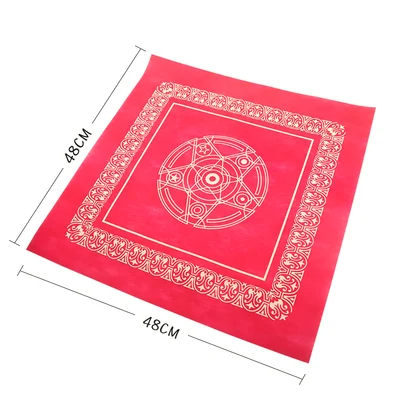 48x48 см Carlo Card divination черная Нетканая скатерть Созвездие таинственная скатерть гадание скатерть Таро
