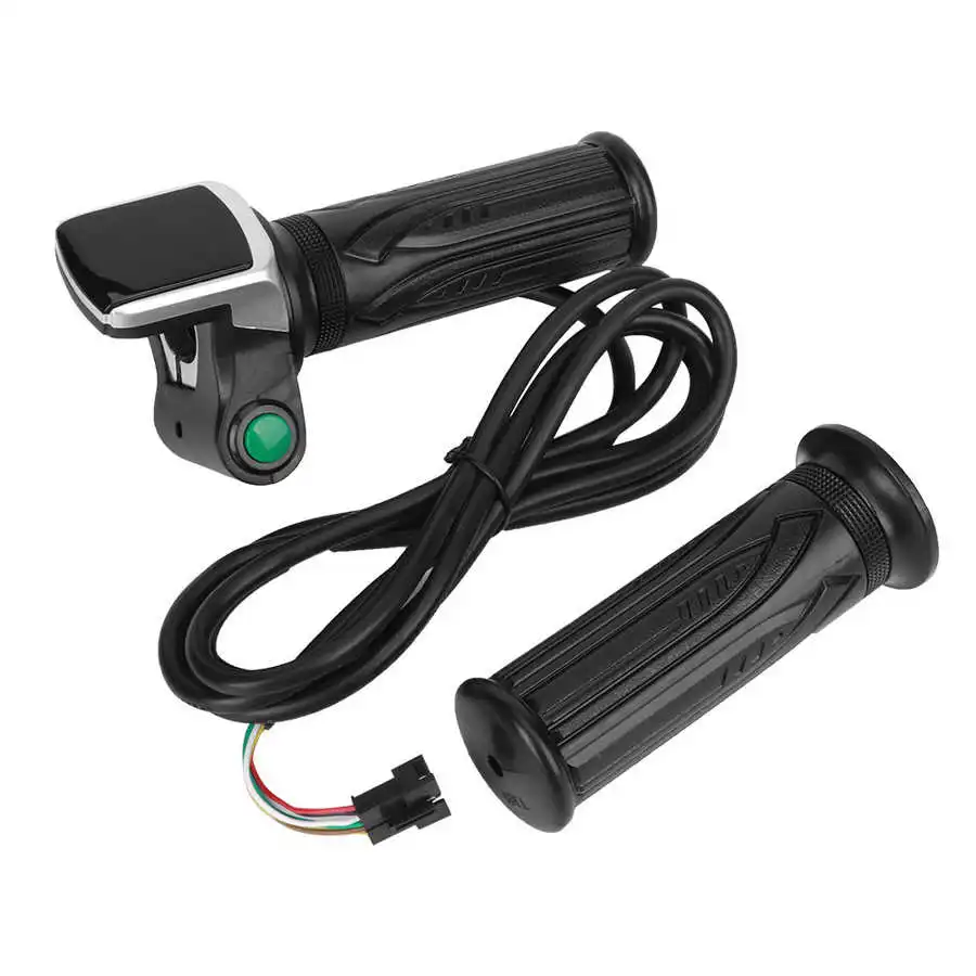 Poignées De Poignée De Scooter électrique, Poignée D'accélérateur à Torsion  Complète Pour Vélo D'installation Facile Pour Guidon De 22 Mm 