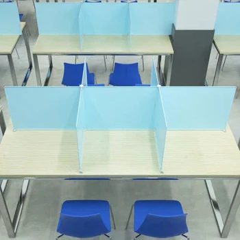 

Clear Perfection Reception Side Sale Counter Sprayed UV Cut Transparent Height Protection Screens Acrylic Sneeze Guard Shield