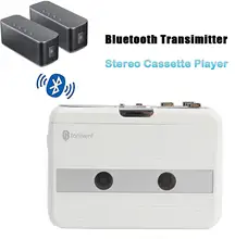 Reproductor de Cassette con Bluetooth para transmisión de música, auricular/altavoz con Radio FM, función walkman, reproductor de Cassette ESTÉREO