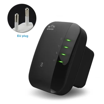 

Wireless Reliable Plug 300Mbps Mini Internet Home Amplifier Range Extender Ethernet Port Office High Speed Signal Booster