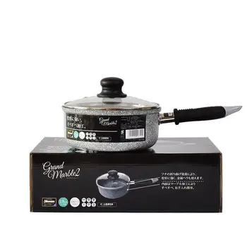 

18CM Soup Pot Portable Stockpot Medical Stone Milk Heating Nonstick Cooking Pan Kitchen Cookware for Kitchen Accessories