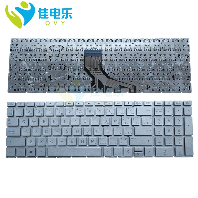 QWERTY Canadian French Keyboard for HP 15-DA 15-DB 15-DW 17-BY 17-CA  Pavilion 15-CS 15-CW TPN-C135 C136 CF laptop keyboards New