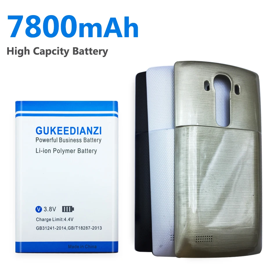 Запасная батарея GUKEEDIANZI OEM мобильный телефон 7800 мАч для LG G4 BL 51YF H818 H819 H810 H81 батареи