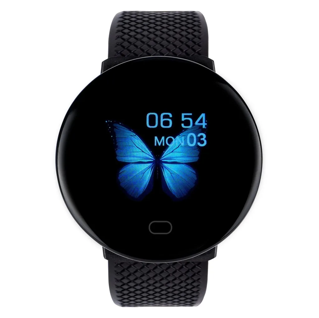D19 Smart Watch Women Men Smartwatch Quality IP65 Waterproof Blood Pressure Heart Rate FitnessTracker sports Smartwatch  20J24
