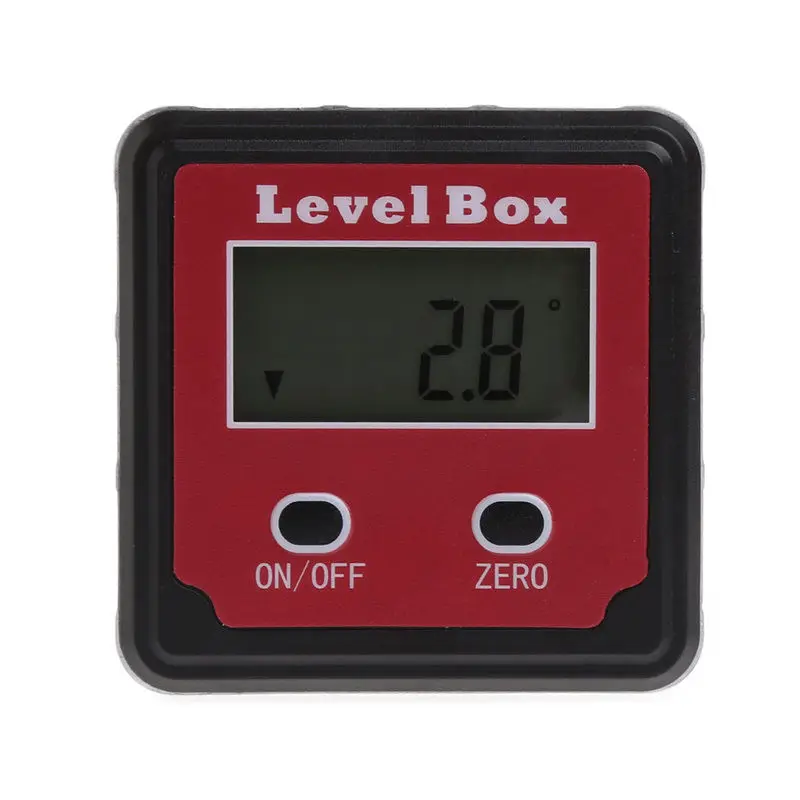 Цифровой Инклинометр Spirit Level Box транспортир Angle Finder Gauge Meter Bevel