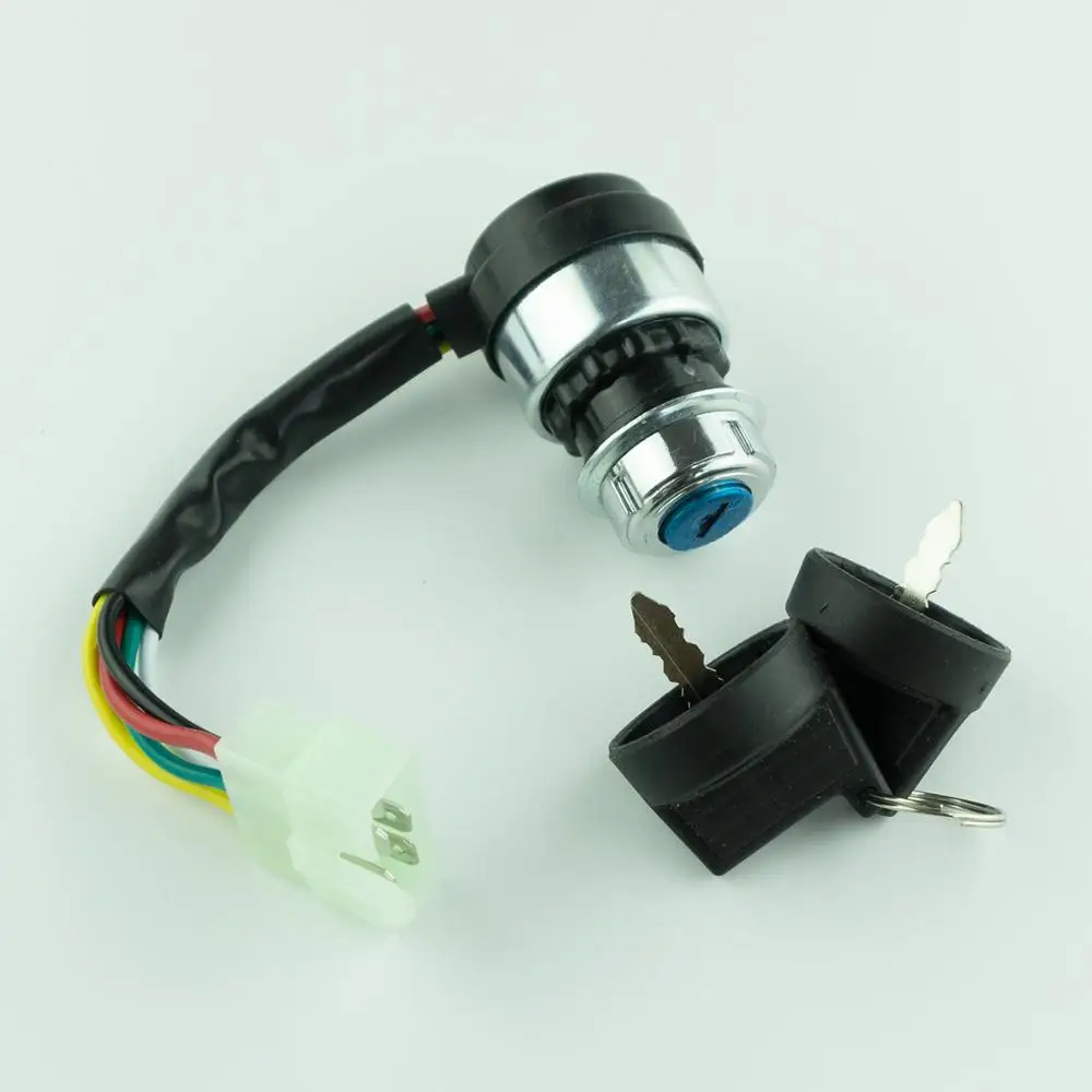 5 Pin ключ зажигания переключатель подходит для 50cc 110cc 150cc 200cc 250cc 300cc 400cc бензиновый картинг UTV багги картинг 4 колеса велосипеда запчасти