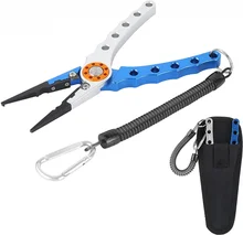 Fishing Pliers Fishing Tools Line Cutter Multifunctional Knot Aluminum Alloy Scissors Hook Remover 150G 20Cm Fishing Equipment