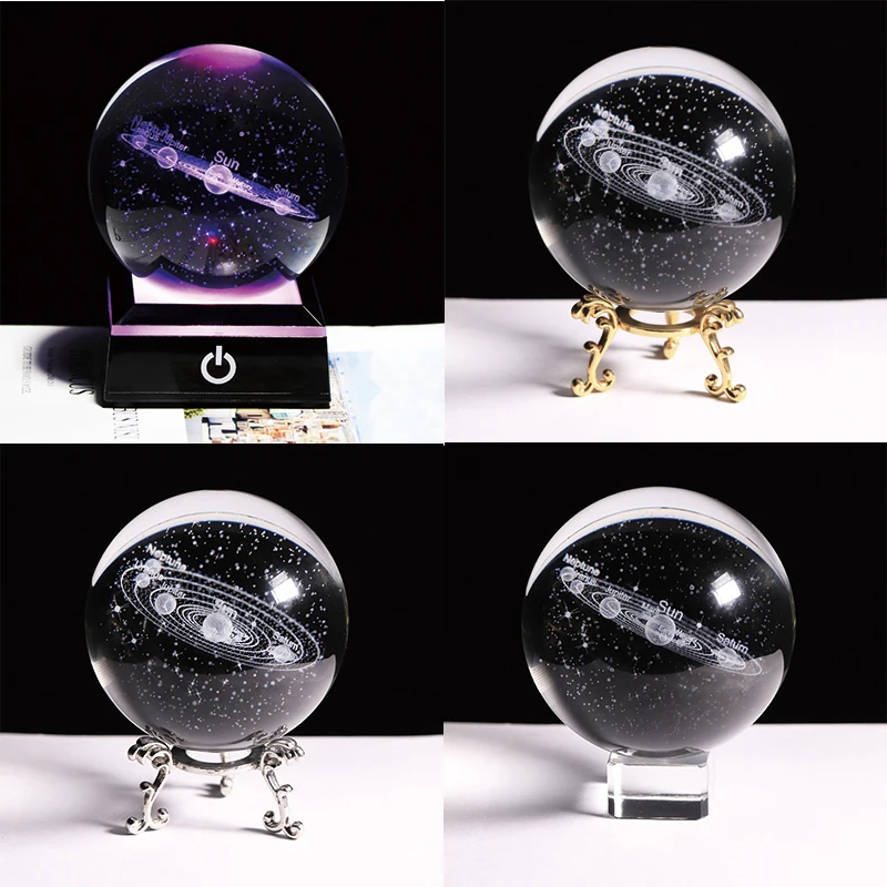New 80mm K9 Crystal Solar System Planet Globe 3D Laser Engraved Sun System Ball with Touch Switch LED Light Base Astronomy Gifts - AliExpress Home Garden New 80mm K9 Crystal Solar System Planet Globe 3D Laser Engraved Sun System Ball with Touch Switch LED Light Base Astronomy Gifts - AliExpress Home Garden