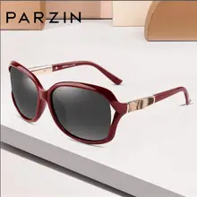 PARZIN модные элегантные поляризованные линзы TAC солнцезащитные очки женские роскошные дизайнерские Lentes De Sol уличные очки с чехлом 9502