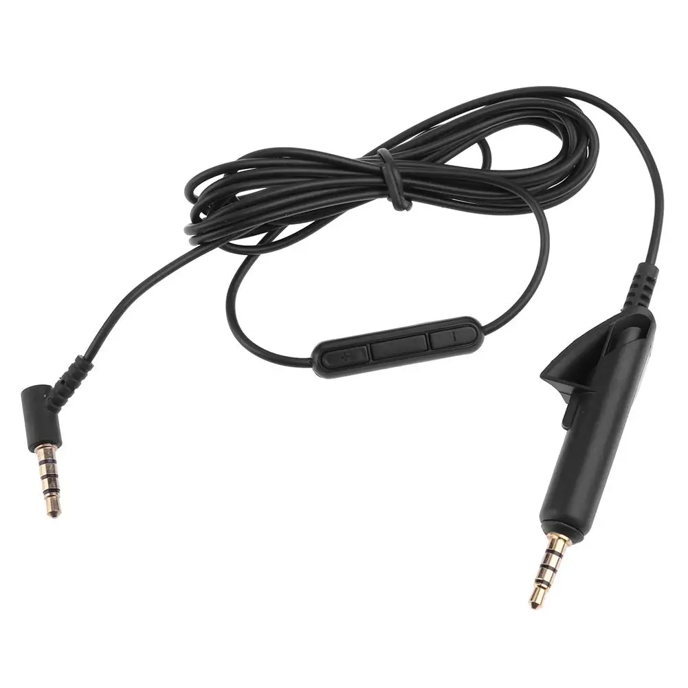 Аудиокабель со штекером 1 5 м и 2 мм микрофоном 3 для наушников Bose QC3|Кабели VGA| |