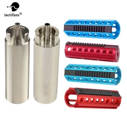 CNC Milled One-Piece Solid Cylinder Integrated Cylinder Head 14 15 Full Metal Teeth Piston Airsoft Upgrade Kit Ver2 Ver3 Gearbox