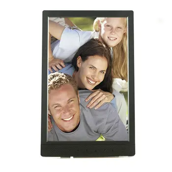 

1080T HD Photo Picture Frame 10.1" Touch Screen Electronic Digital Mult-Media Display Alarm Clock MP3 MP4 Movie Player