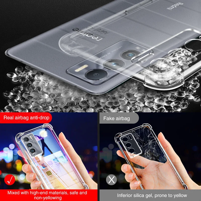 Coque De Protection Rigide Anti-Choc TPU Pour Realme GT Master Edition - Modèle CAS-NC477 - Transparente