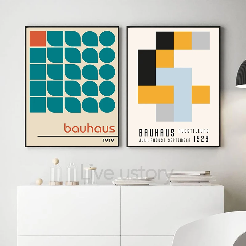 Prints Digital Prints Printable Bauhaus Poster Pop Culture Wall Art ...
