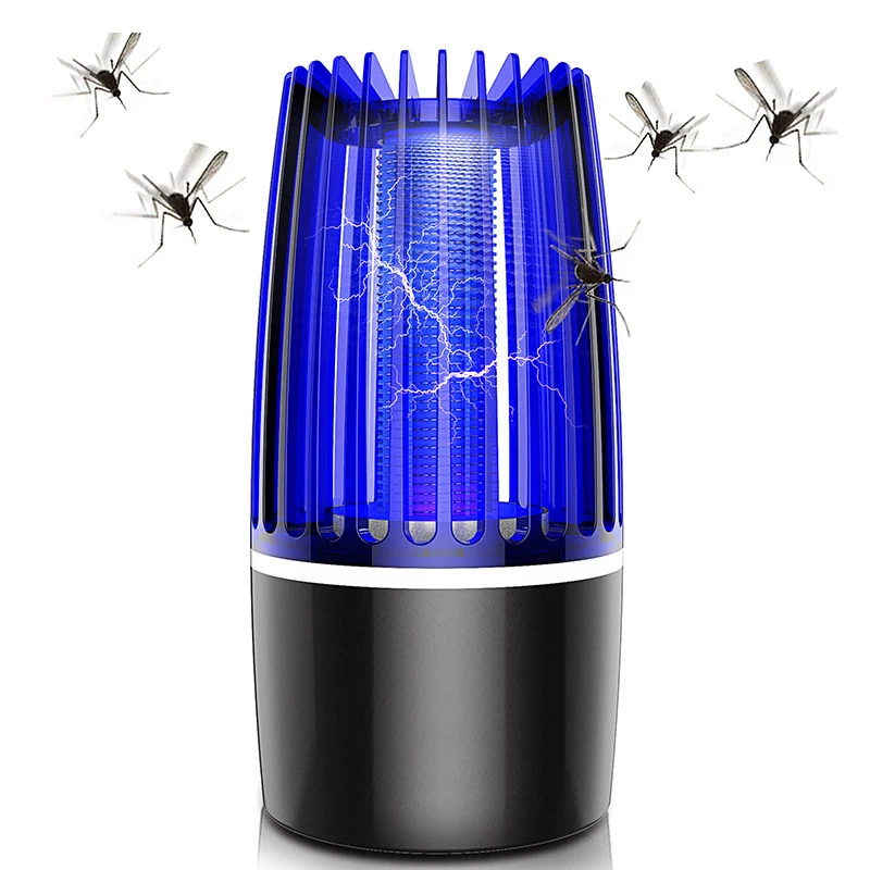 2020 New USB Anti-mosquito Lamp Kills Insects LED Insecticide Pest Repeller Camping Light Mosquito Trap Anti Home | Лампы и освещение