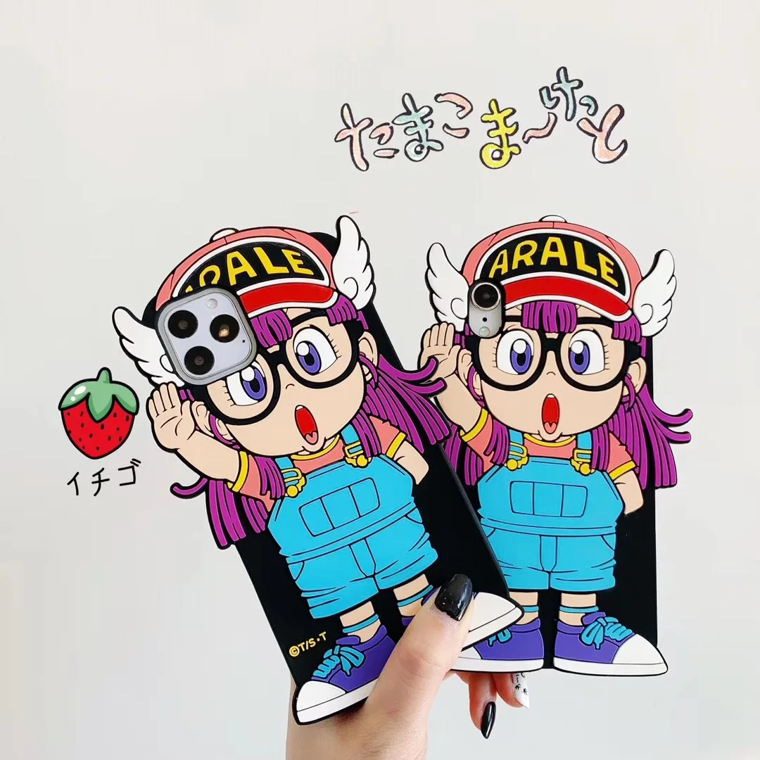 Для iphone 11Pro, японское аниме, 3D, милая кукла-машина, ARALE, ударопрочный силиконовый чехол для iphone MAX XS, XR, 7, 8 plus, чехол для телефона