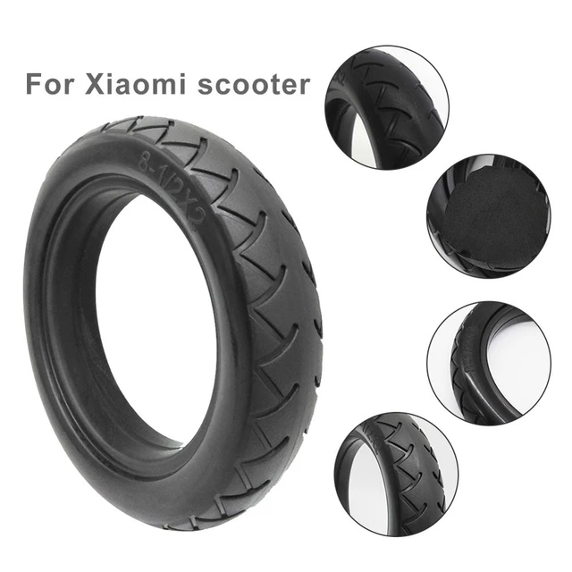 Roues de rechange pour trottinette électrique Xiaomi M365, 8.5 pouces, pneus  solides, jamais plats, modèles E-Scooter (jeu de 1 pneus) - AliExpress