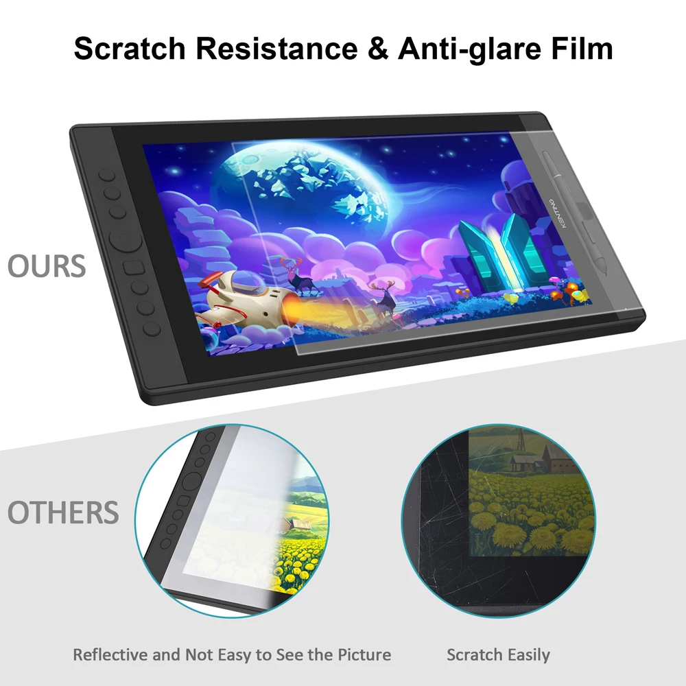 Kopen 15.6 Inch Grafische Monitor Digitale Pen Display Tekening Tablet Met Screen Ips Hd Kenting KT16 8192 Niveaus Met 7 Hot toetsen Dial